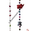 Felt beads-Elephant decorative hanging2