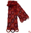 Felted rings scarf