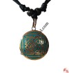 OM mandala pendant