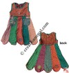 Poplin patch stone wash kids dress