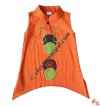 Fine cotton Om emb kids dress