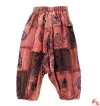 Sinkar patch-print kids trouser