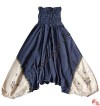 Bobbin waist patch join trouser