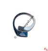 Blue Topaz silver wire finger ring