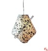 Both ends norrow 6-corner lampshade
