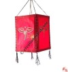 Buddha-eye 4-fold lampshade