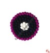 Wool felt balls plate coaster4