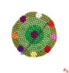 Wool felt balls circle mat5