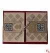 Artistic clouds print cards set