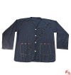 Cotton V-shape neck shirt