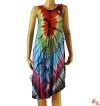 Rayon tie-dye Kali dress
