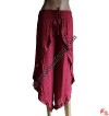Sides open rayon trouser