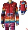Stripes sleeves rib jacket 2