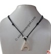 Letter A Bone Pendant