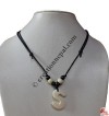 Letter S Bone Pendant
