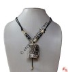Dragon Carved Bone Pendant