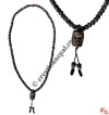 Skull pendant OM-beads Mala