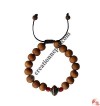 10 mm wooden beads wristband