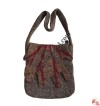 Unique leaf flap felt Bag