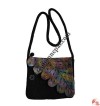 Plant-leaf design Flip Felt bag2