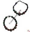 Malachite mixed beads bracelet