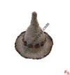 Hemp-cotton mixed Wizard hat