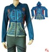 Razor-cut patch Hand Emb. Jacket