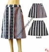 Jacquard-Gheri cotton heavy skirt