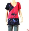Bird patch hand Emb. top