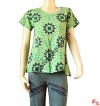 Flower print Khaddar top