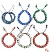 Assorted bone beads wrist band