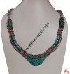 Turquoise beads Tibetan necklace