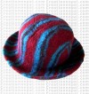 Felt stripe hat 5