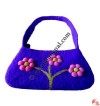 Felt evening bag 58