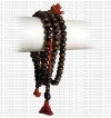 Brown or black bone mala