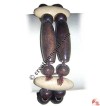 Oval beads bone Bracelet2