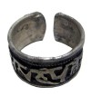 Newari design white metal fingering2