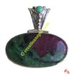 Oval shape silve hinge pendant1
