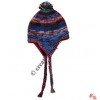 Mixed color woolen ear hat21
