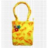 Tri-flower felt bag