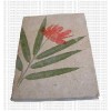 Bamboo leaves inlay notebook