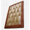 Bamboo mat design notebook