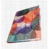 Colorful Bodhi leaves notebook