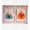 Dhupi leaves inlay design cards