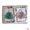 Bodhi leaf and Om cards