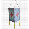 Paper flowers inlay Lamp-shade