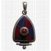Triangular shape Tibetan pendant