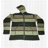 Woolen striped light jacket 02