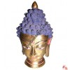 Metal Buddha head 11cm