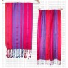Alternate loose stripes cotton scarf119
